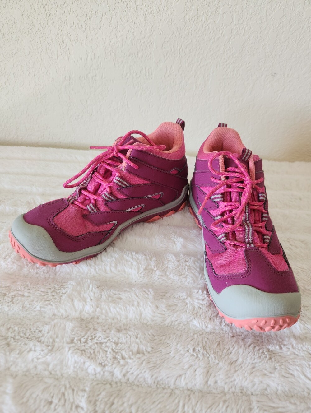 Merrell Chameleon 7 Access Mid Mk162178 Waterproof Hiking Shoes Girl's Size 3